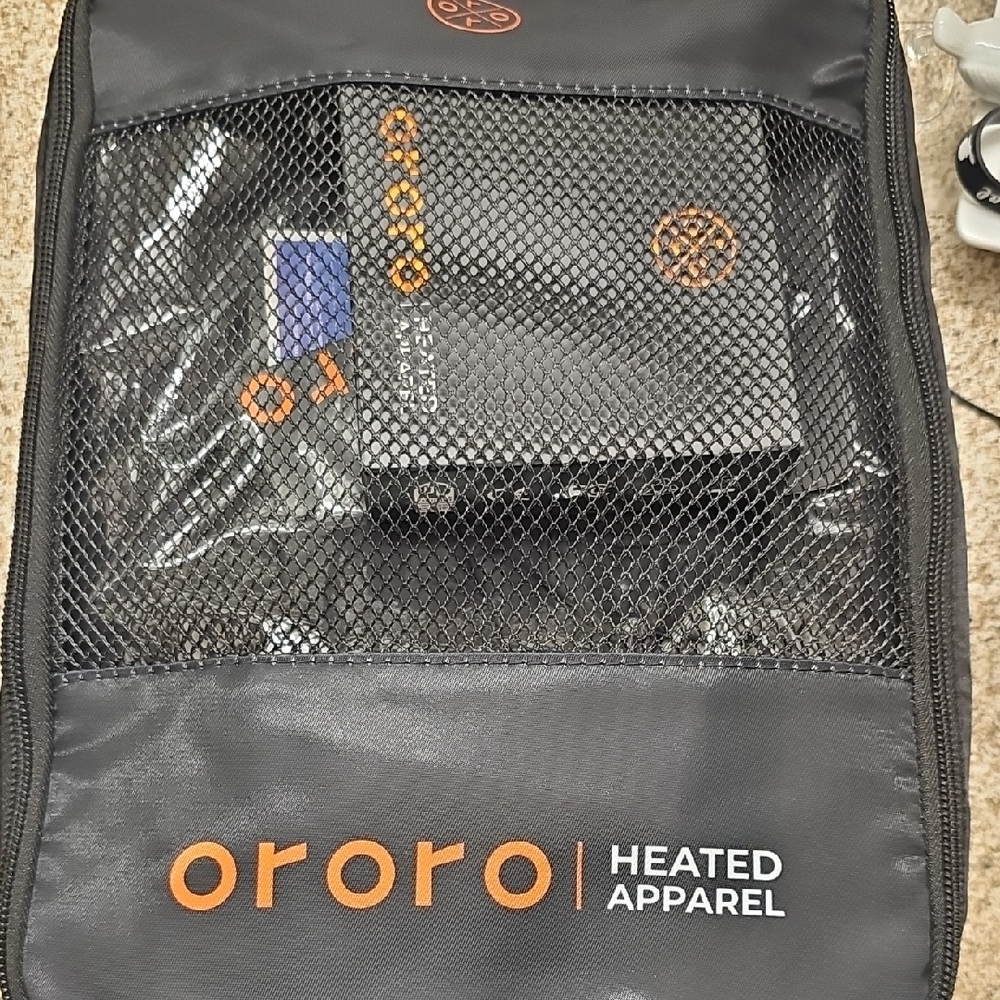 Ororo Men's Black Heated Vest